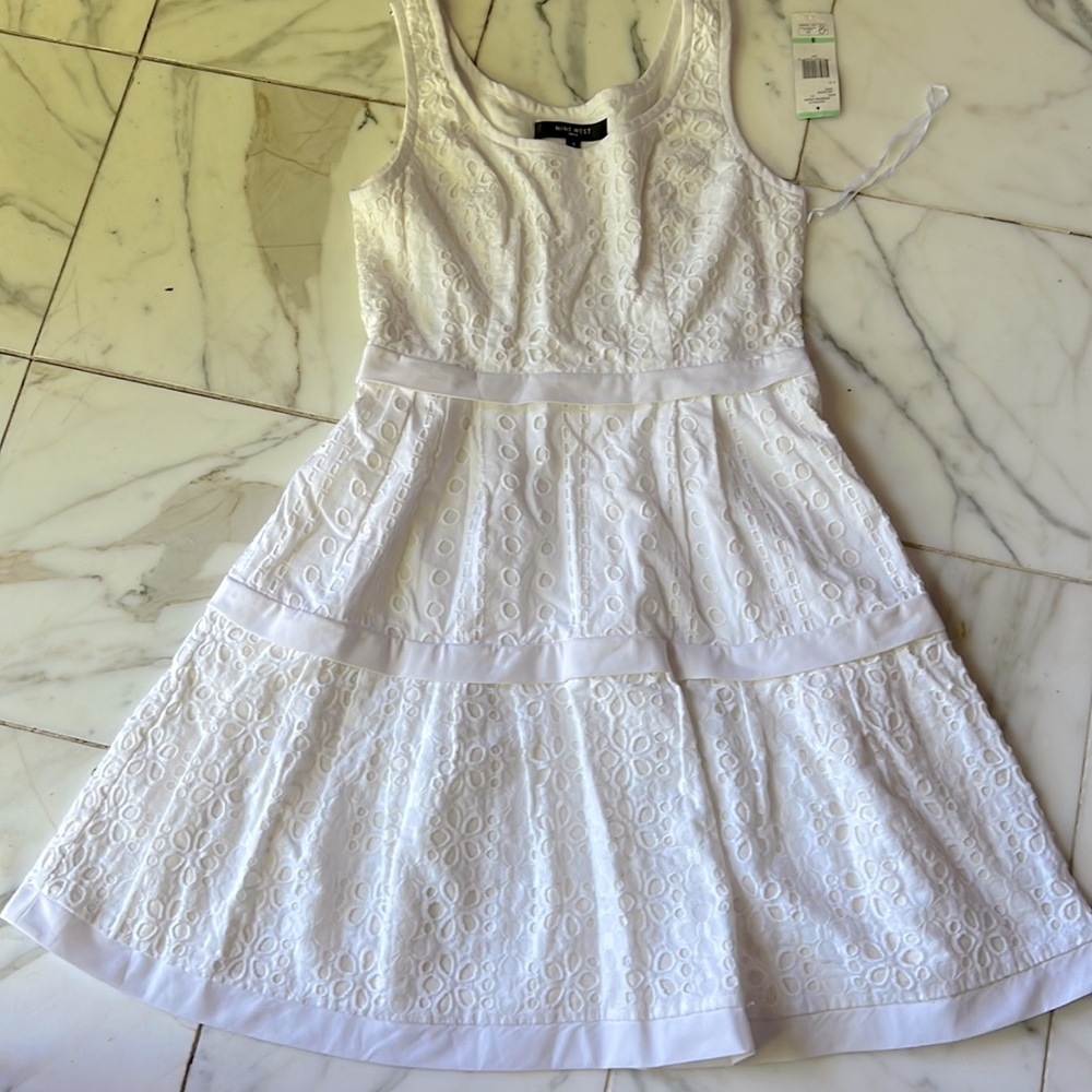 Nine West Eyelet Dress